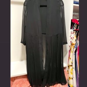 Alfani black open-front cardigan